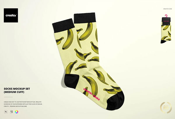 The Regular Socks Mock-up