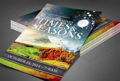 Times and Seasons Church Flyer