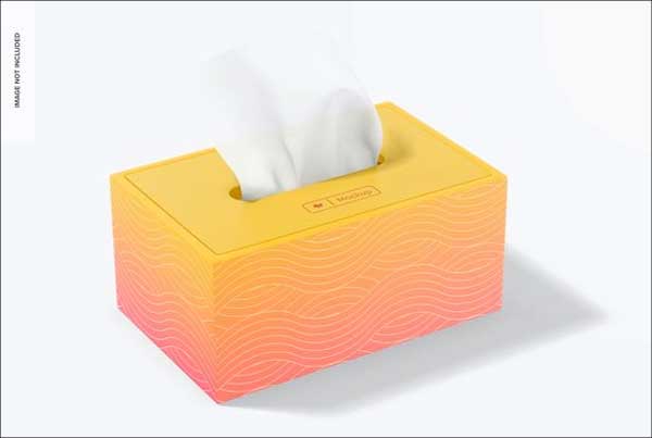 Tissue Box Mockup Free Psd