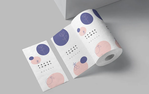 Tissue Paper Roll Mockups