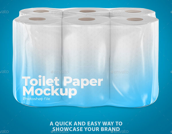 Toilet Paper And Tissue Mockup