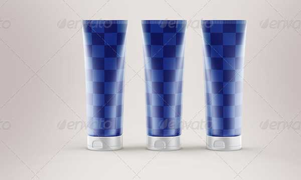 Toothpaste Tube & Box Mockup