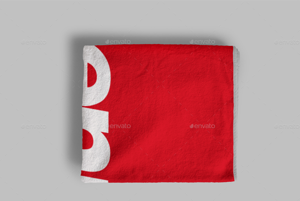 Towel 2 Sizes Mockup