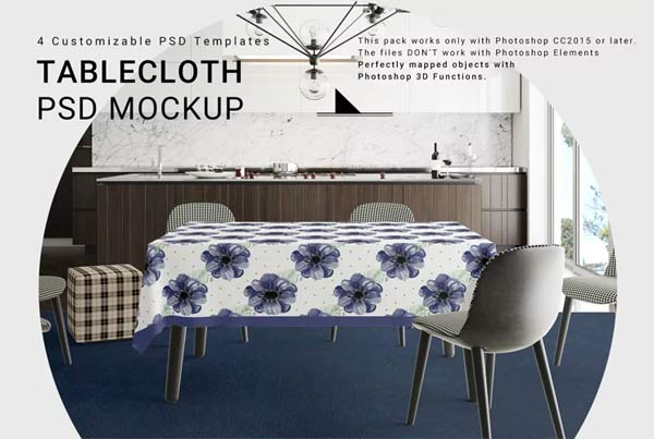 Tradeshow Tablecloth Mockup