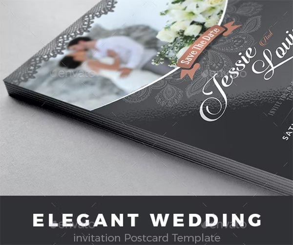 Traditional Wedding Invitation