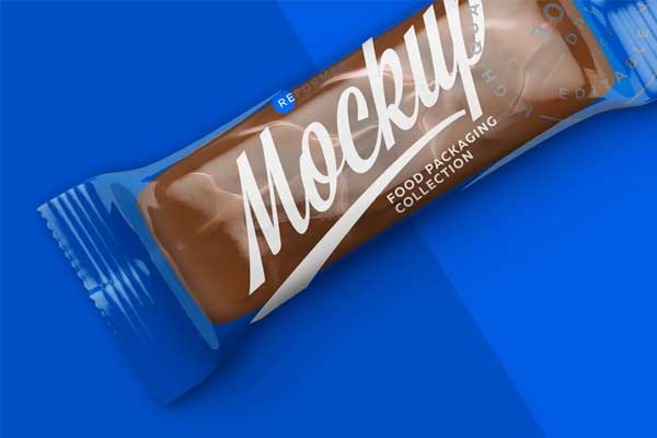 Transparent Snack Bar Mockup