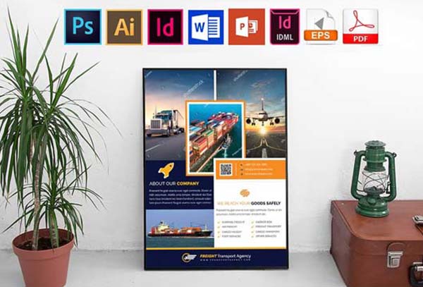 Transportation Advertisement Sample Flyer Template