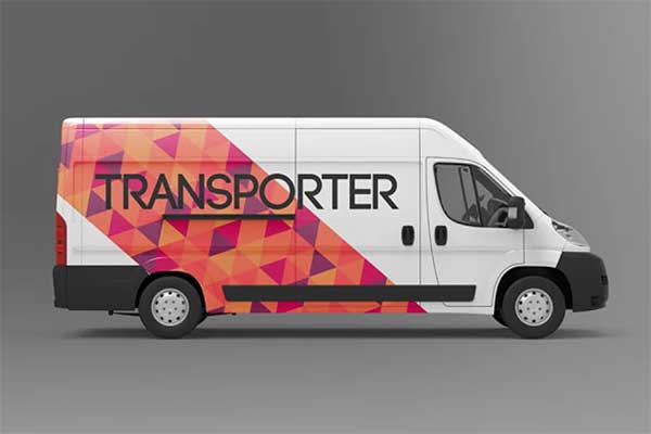 Transporter Van Mockups