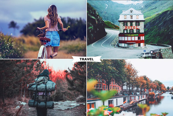 Travel Photoshop Actions Designs