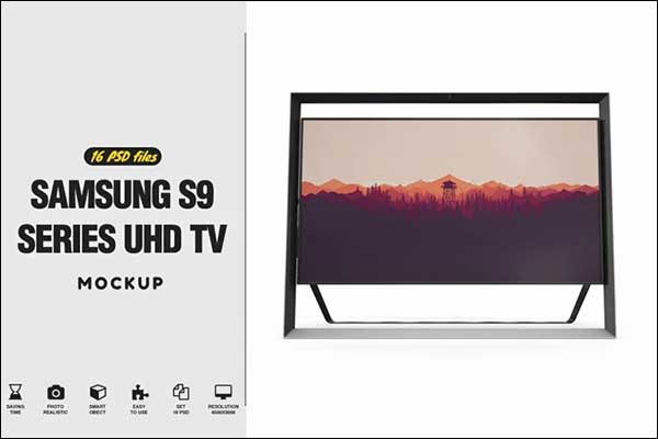 UHD TV Mockup