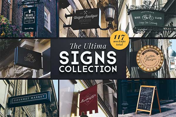 Ultimate Chalkboard Menu Mockups Collection