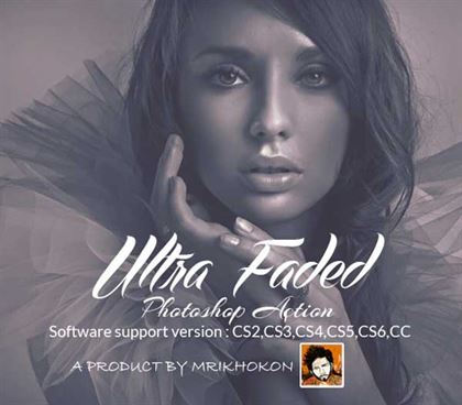 Ultra Faded Simple Photoshop Action
