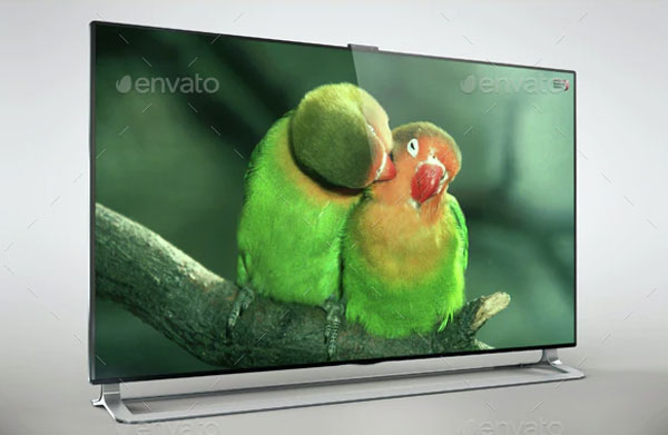 Ultra HD Smart TV Mock Up