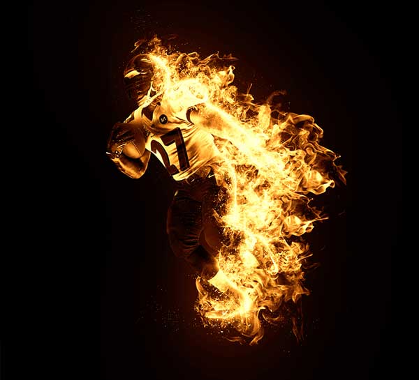 Unique Gif Animated Fire Photoshop Action