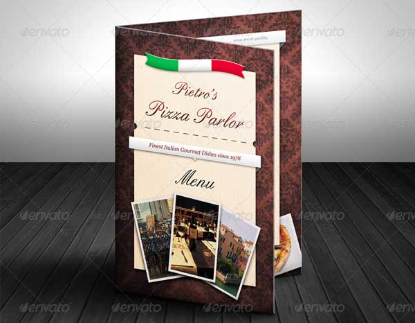 Universal Restaurant Menu Template