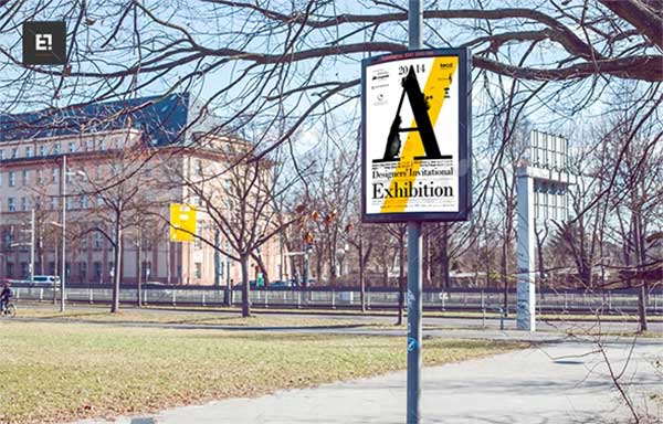 Urban Poster Street Mockups PSD Template