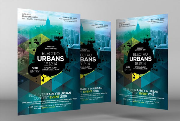 Urban City Flyer Template