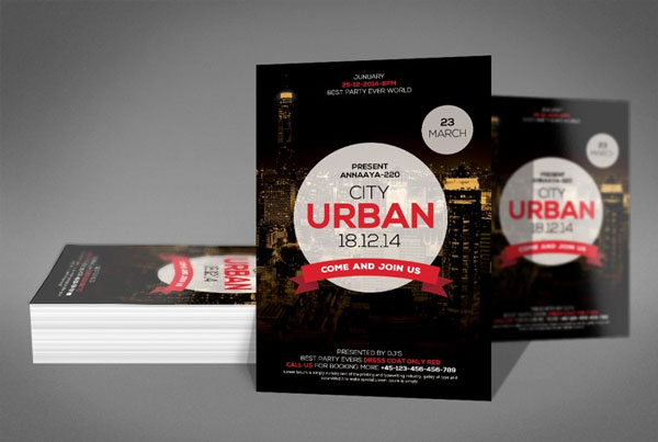 Urban City Party PSD Flyer