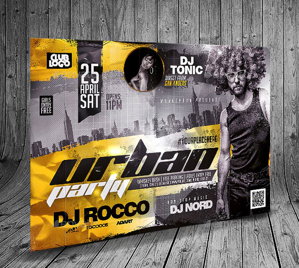 Urban Party Flyer Template