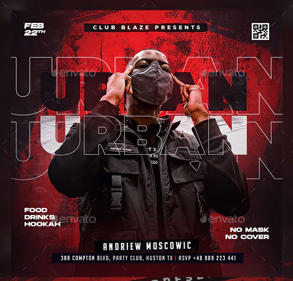 Urban Party Flyer