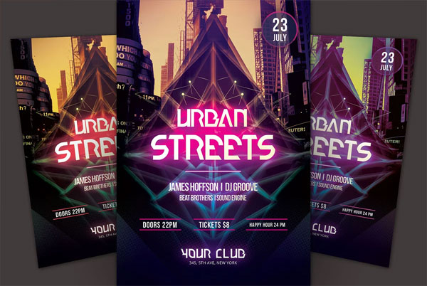 Urban Streets Flyer