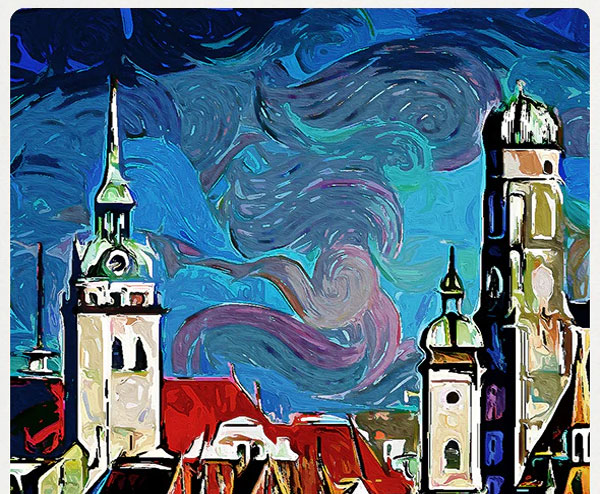 VAN - Impressionist Painting Action