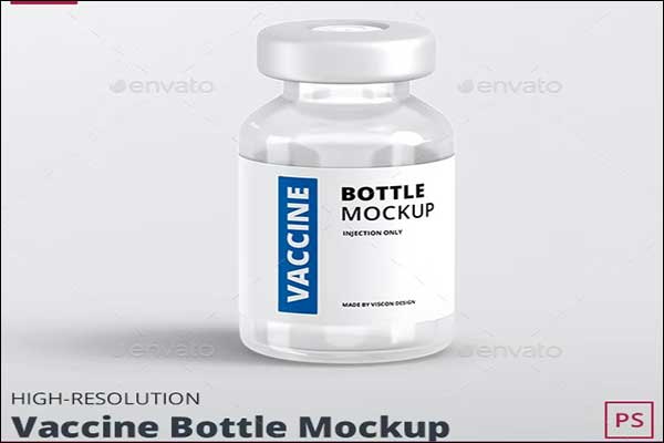 Vaccine Bottle Mockups