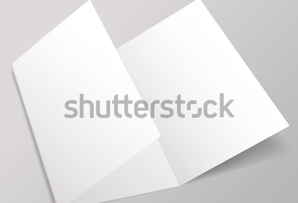 Vector Blank Brochure Template