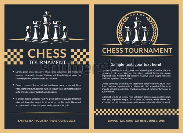 Vector Chess Flyer Design