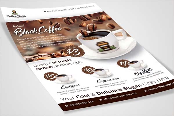 Vector Coffee Shop Flyer Templates