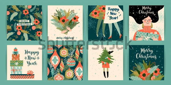 Vector Design Christmas Elements