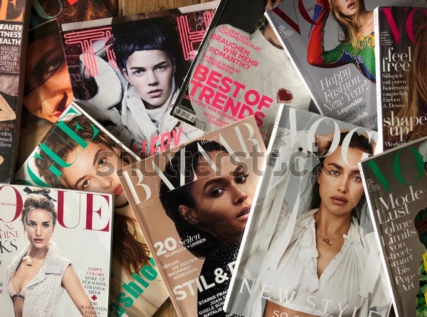 Vector Fashion Magazine Template