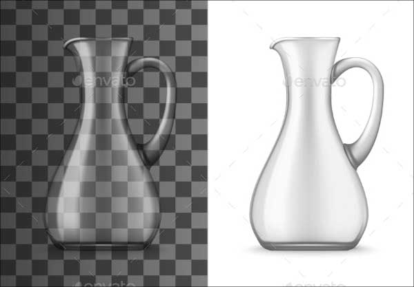 Vector Glass Bowl Mockup