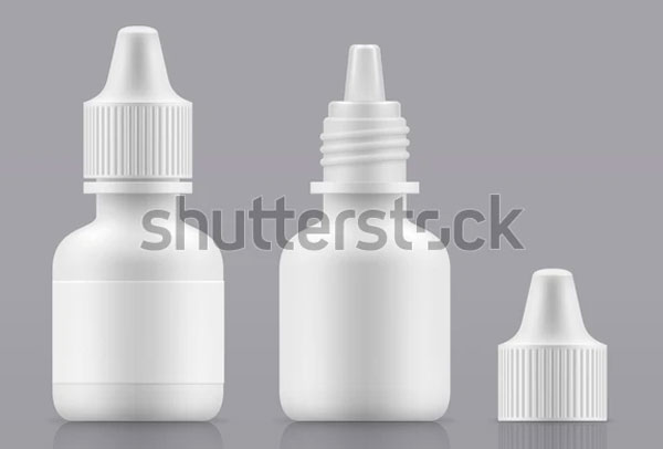Vector Nasal Spray Mockup
