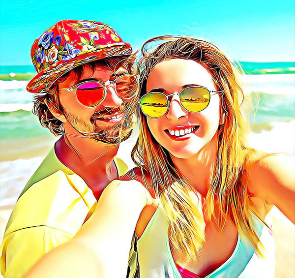 Vector Painting Photoshop Actions Bundle