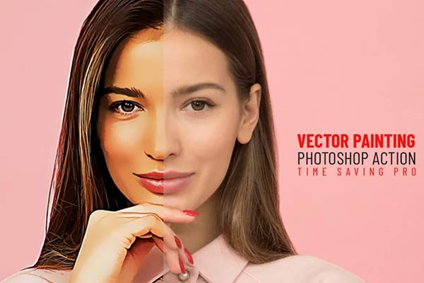 Vector Painting Photoshop Actions Premium