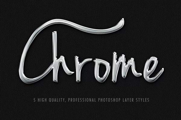Vector Photoshop Text Styles Pack Download