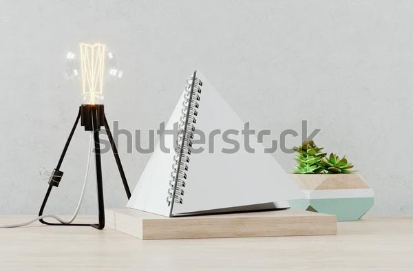 Vector Pyramid Calendar Mockup