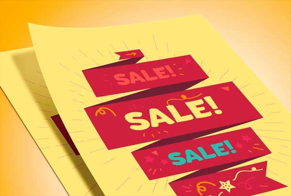 Vector Sale Ribbon Templates