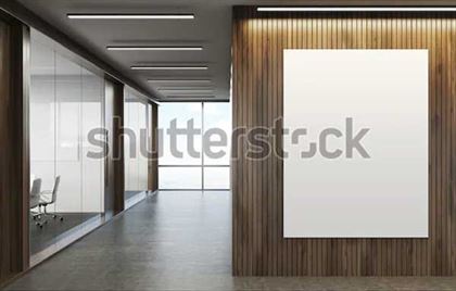 Vertical Indoor Poster Mockups