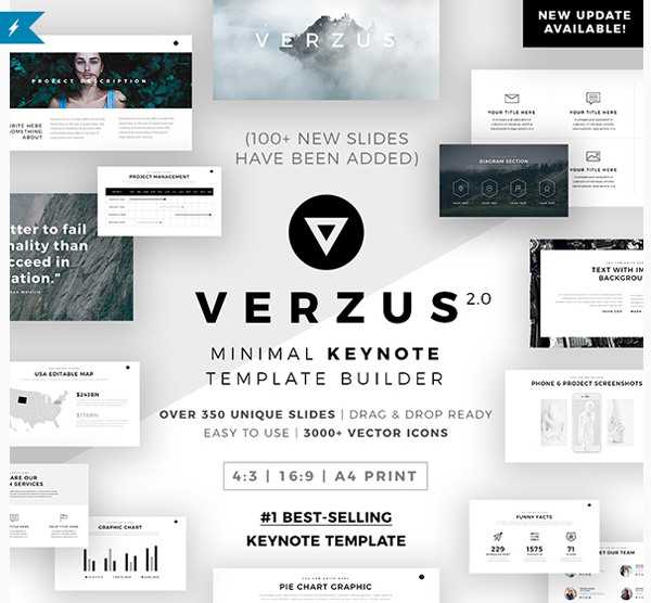 Beautiful Minimal Keynote Template