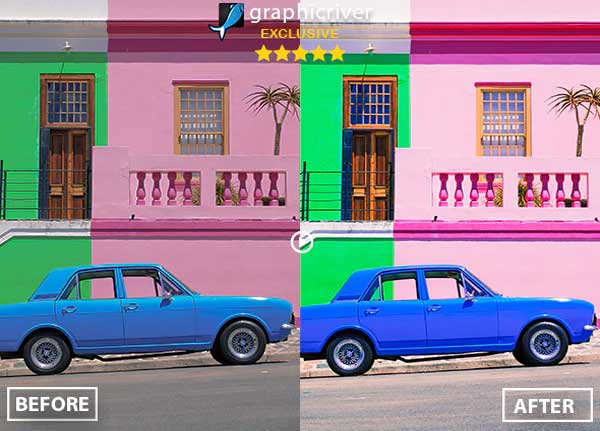 Vibrant Blogger Lightroom Presets Template