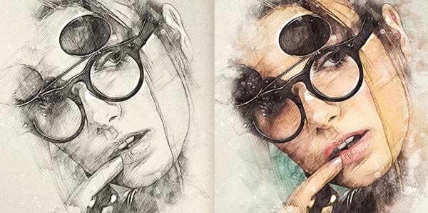 21+ Cool Photoshop Actions | Free & Premium Photoshop Actions Download