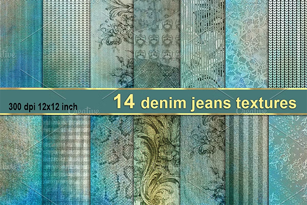 Vintage Denim Jeans Texture