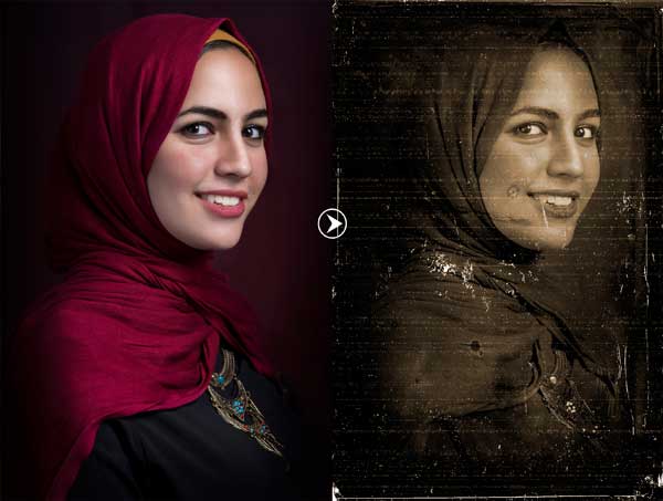 Vintage Old Photo Effect Photoshop Action
