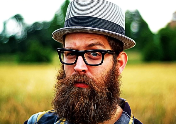 Vintage Painting Action