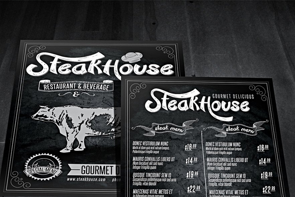 Vintage Restaurant Flyer