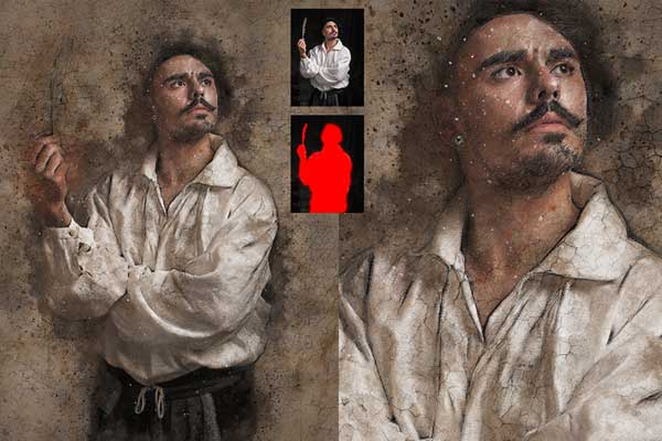 Vintage Sketch Photoshop Action