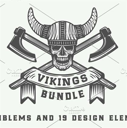 Vintage Skull Photoshop Action Templates