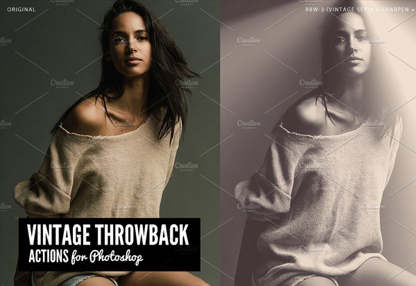 Vintage Throwback Actions